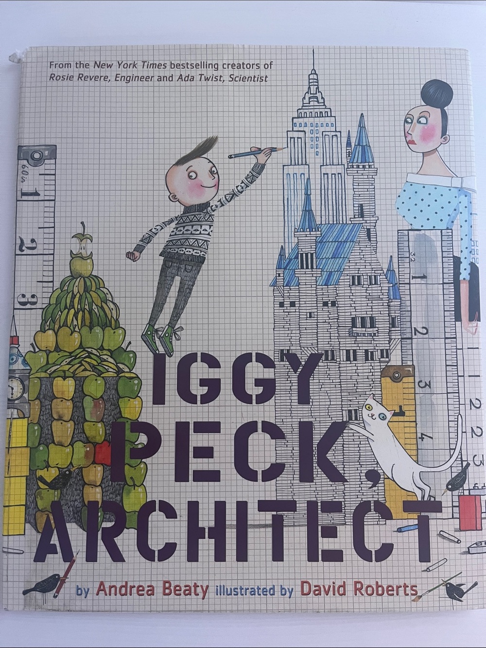 Iggy Peck, Architect Hardcover Illustrated Children's Book